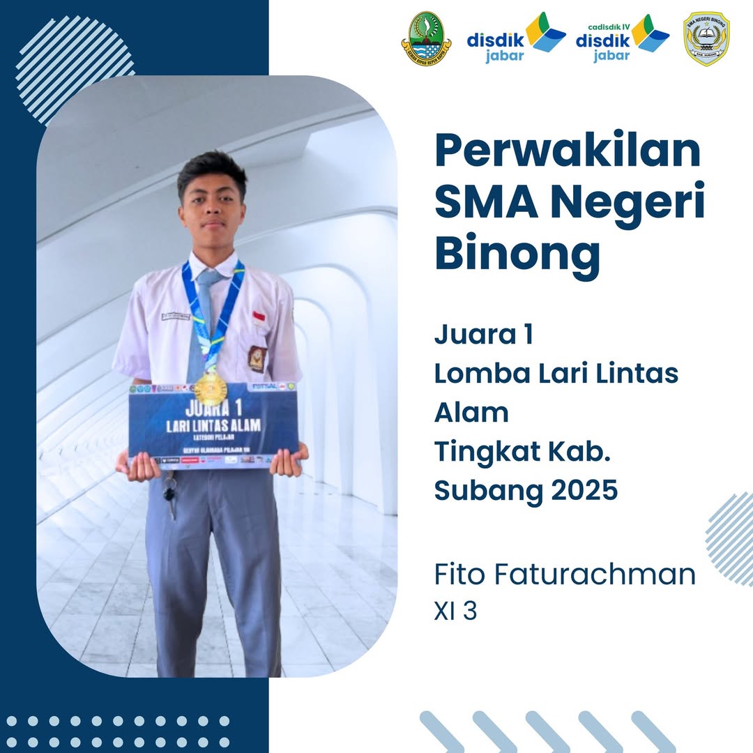 Juara 1 Lomba Lari Lintas Alam