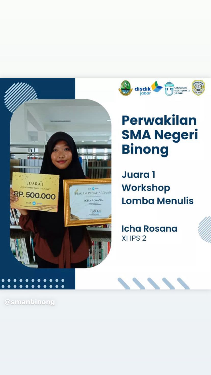 Juara 1 Workshop Lomba Menulis